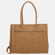 Zebra Trends shopper 15 inch camel