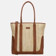 Charm London Hillingdon shopper beige/cognac