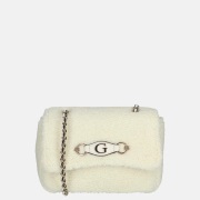 Guess Aslia schoudertas teddy white