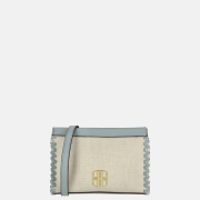 Laurent David crossbody tas light blue