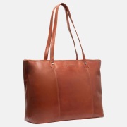 Chesterfield Novum Ferrera shopper 15 inch cognac