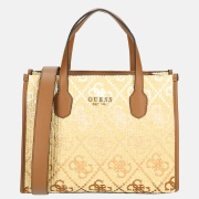 Guess Silvana handtas cognac logo