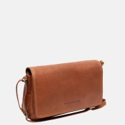 Chesterfield Laverton crossbody tas cognac