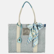 Kurt Geiger Southbank tote shopper L blue pale