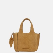 Hide & Stitches Earth inspire handtas zand