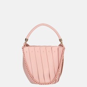 Firenze plissé bucket handtas pink