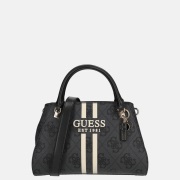 Guess Noelle II luxury satchel handtas coal logo
