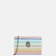Kurt Geiger Party Eagle clutch blue/pal