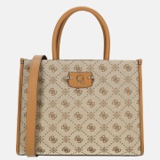 Guess Neda comp tote shopper latte logo