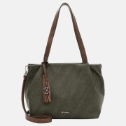 Emily & Noah Elke shopper olive cognac