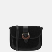 Laurent David crossbody tas teddy black