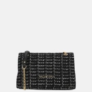 Valentino Bags Tweed crossbody tas nero/multicolour
