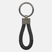 Porsche Design sleutelhanger leer nero