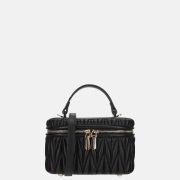 Daniele Donati Tonnetje smocked handtas black