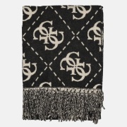 Guess sjaal black logo
