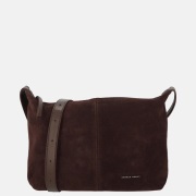 Daniele Donati crossbody tas dark brown