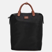 Charm London Buckingham laptoprugzak 14 inch zwart