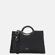 Charm London handtas beugel zwart