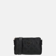 Guess Cresidia II mini crossbody top zipper Black Logo