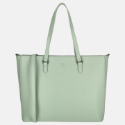 Duifhuizen Saffiano shopper L pistachio