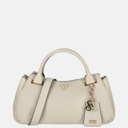 Guess Evie triple comp satchel handtas light taupe