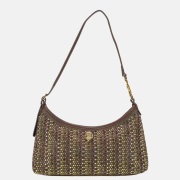 Kurt Geiger Fabric mini schoudertas bronze com