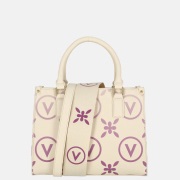 Valentino Bags Samba Re handtas print ecru/rosa
