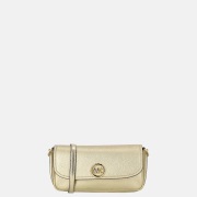 Michael Kors Nolita crossbody tas S pale gold