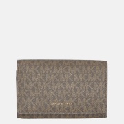 Michael Kors Jetset portemonnee medium brown/acorn