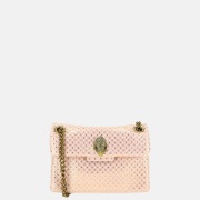 Kurt Geiger Kensington crystal schoudertas mini pink comb