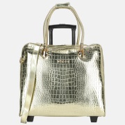Olivia Lauren business trolley 17 inch gold