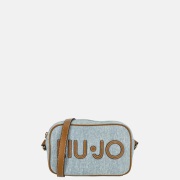 Liu Jo Ferielle camera case logo crossbody tas M light denim