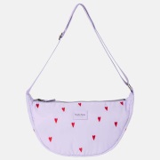 Studio Noos Puffy Adult Fanny Pack crossbody tas purple hearts