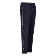 Me & My Monkey slim fit joggingbroek marine Blauw Jongens Katoen Effen...