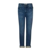Blue Rebel slim fit jeans denim real blue Blauw Jongens Stretchdenim E...