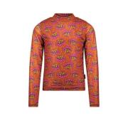 B.Nosy gebloemde longsleeve B.ORIGINAL roodbruin/multicolor Bloemen - ...