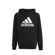 adidas Sportswear hoodie zwart/wit Sweater Logo - 128