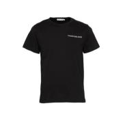 CALVIN KLEIN JEANS T-shirt van katoen zwart Logo - 128