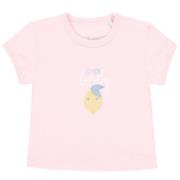 Kanz baby T-shirt met printopdruk roze Meisjes Katoen Ronde hals Print...