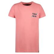 Cars T-shirt SINI met backprint roze Meisjes Katoen Ronde hals Backpri...