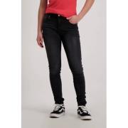 Cars high waist skinny jeans Ophelia black used Zwart Meisjes Stretchd...