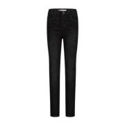 Levi's 720 high rise super skinny jeans black Zwart Meisjes Stretchden...