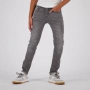 Vingino skinny jeans APACHE dark grey vintage Grijs Jongens Stretchden...