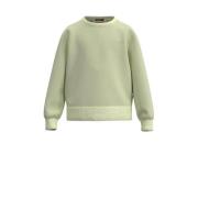 Vingino sweater licht limegroen Effen - 116 | Sweater van Vingino