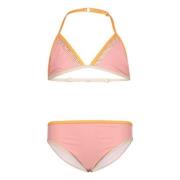 Vingino triangelbikini roze Meisjes Polyamide Meerkleurig - 128