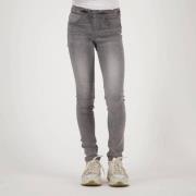 Vingino super skinny jeans Belina mid grey Grijs Meisjes Denim - 152