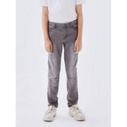 NAME IT KIDS slim fit jeans NKMTHEO medium grey denim Grijs Jongens Jo...