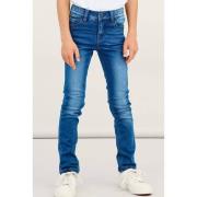 NAME IT KIDS slim fit jeans NKMTHEO stonewashed Blauw Jongens Viscose ...