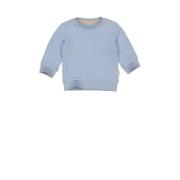 LEVV baby gestreepte sweater LNEELTJENOS blue dust Blauw Streep - 74