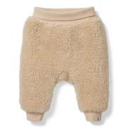 Little Dutch regular fit broek beige Jongens/Meisjes Teddy Effen - 74